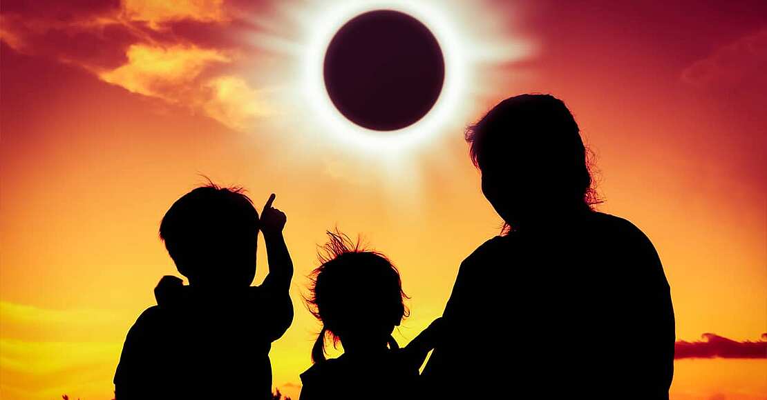 Sonnenfinsternis beobachten und Augen schützen