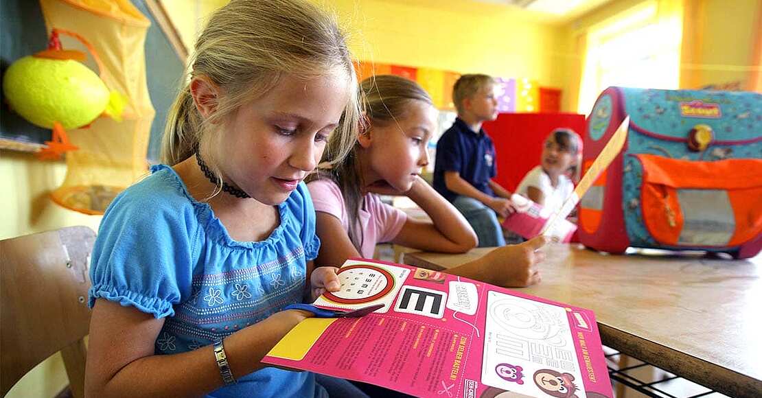 Kinder in der Grundschule