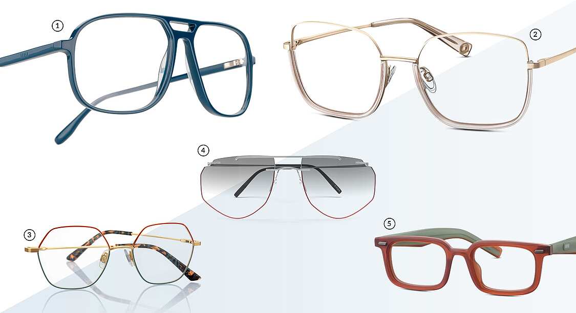 Brillentrend 2025 – Unisex