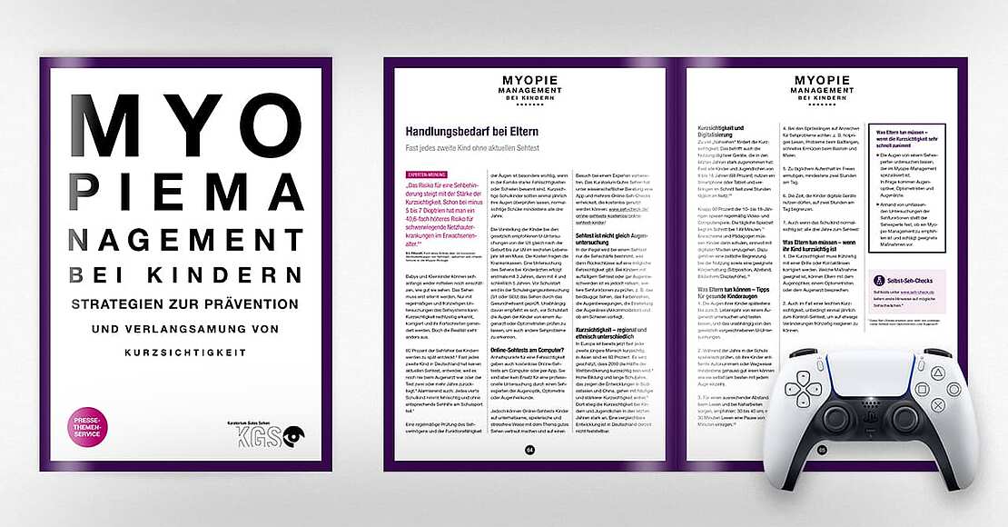 Presse-Themenservice: Myopie-Management – Strategien zur Prävention und Verlangsamung von Kurzsichtigkeit