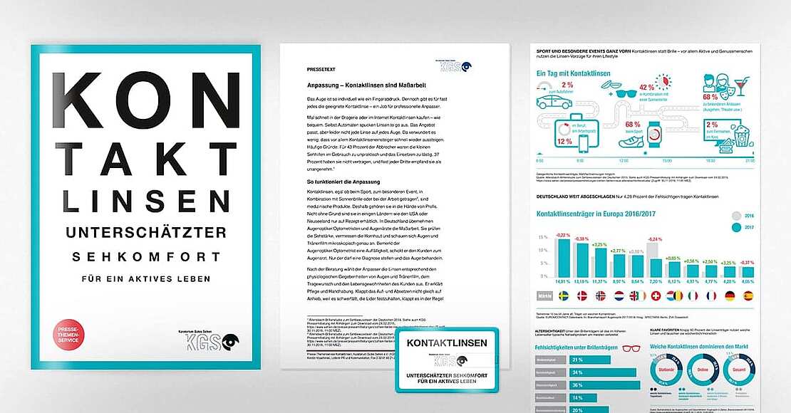 KGS Presse-Themenservice Kontaktlinsen