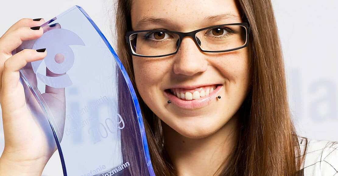 Stefanie Heinzmann bei der Preisverleihung Brillenträger des Jahres
