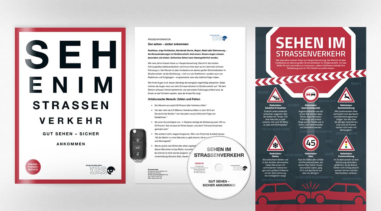 Sehen im Straßenverkehr: Gut Sehen – Sicher ankommen