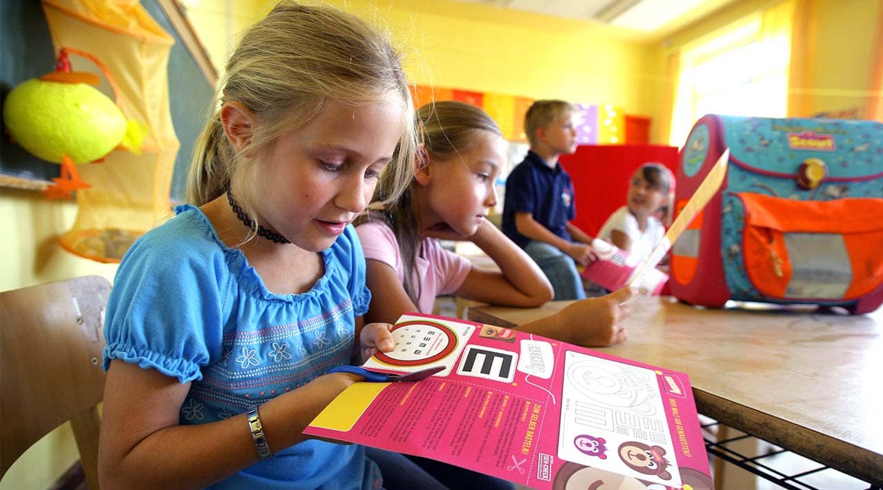 Kinder in der Grundschule