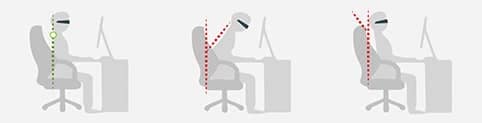 Ergonomie am Bildschirmarbeitsplatz
